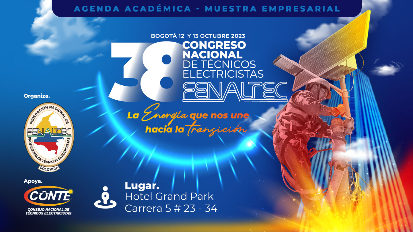 Agenda Académica 38º Congreso Nacional de Técnicos Electricistas FENALTEC 2023